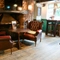 Internal seating area in a pub restaurant