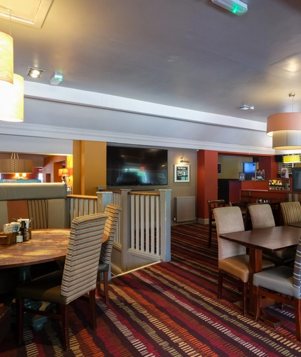 interior of the restaurant