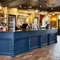 The bar inside The Fox and Crown in Sutton-In-Ashfield.