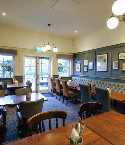 interior seating area