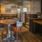 Interior dining area of a pub.