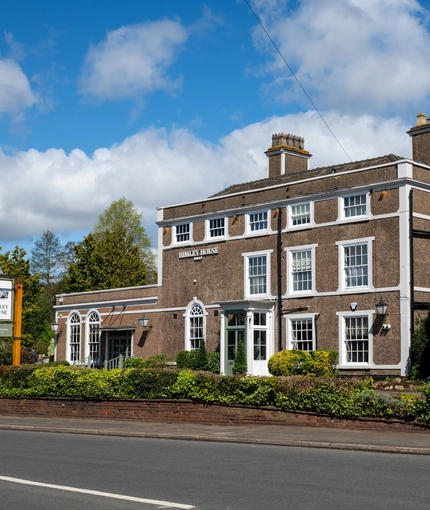 The outside of Himley House.