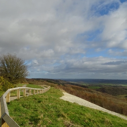 An image of White Horse Wood Country Park advertising local attractions near to Chef & Brewer venues.