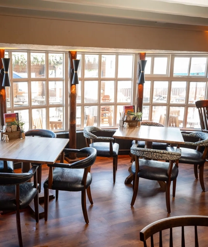 Interior restaurant of the venue 