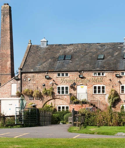 exterior facade of a pub