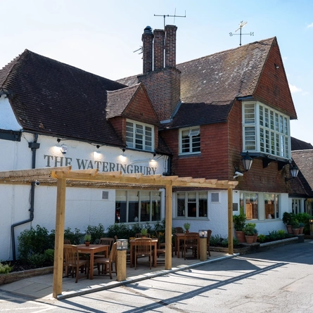 The outside of the Wateringbury.