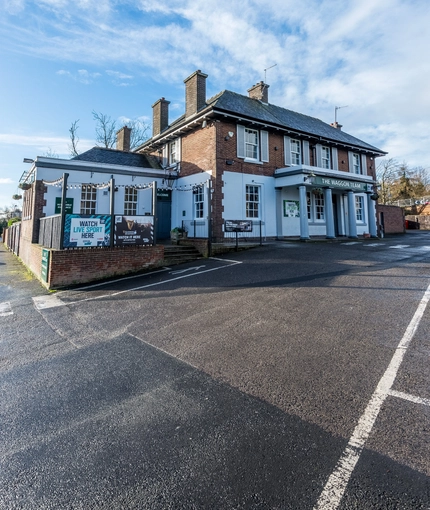 exterior of the pub