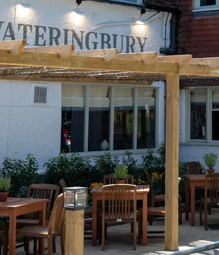 The outside of the Wateringbury.