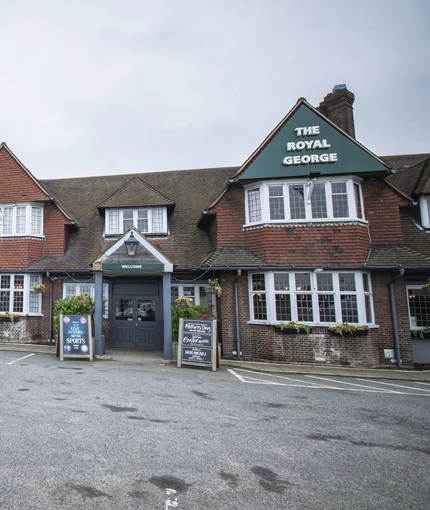 exterior of the pub