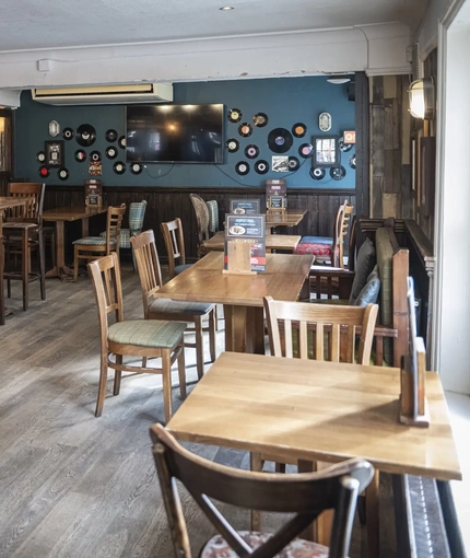 interior seating area