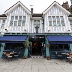exterior of the george