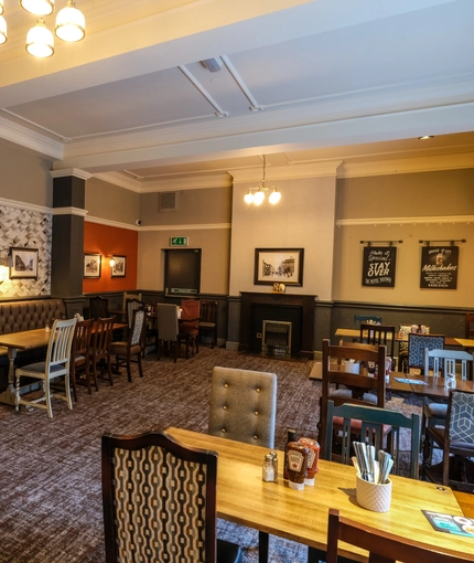 interior of the restaurant