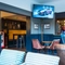 interior restaurant and seating area