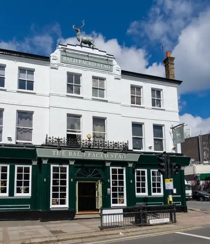 Metro - Bald Faced Stag (East Finchley) - The exterior of The Bald Faced Stag