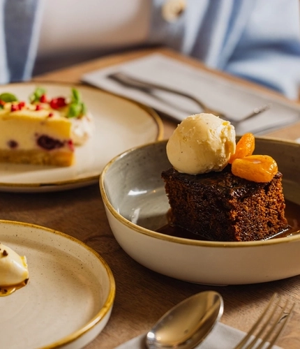 A selection of desserts served at Crafted Venues.