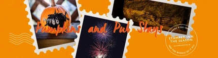 A Pumpkins Pub Stays Blog Header for Greene King Inns.