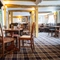 Internal seating area in a pub