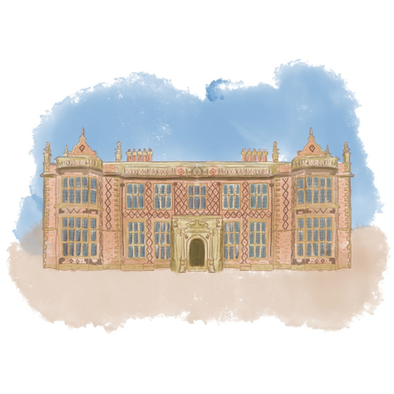 A mobile sized illustration advertising local attractions near to The Blue Cap.