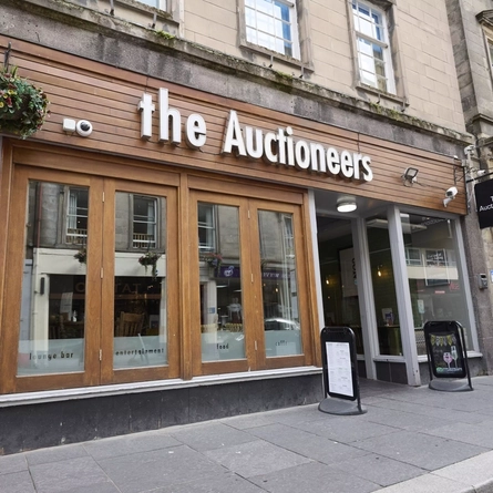 External view of a pub entrance
