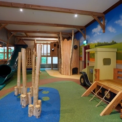 Interior play area of a pub.