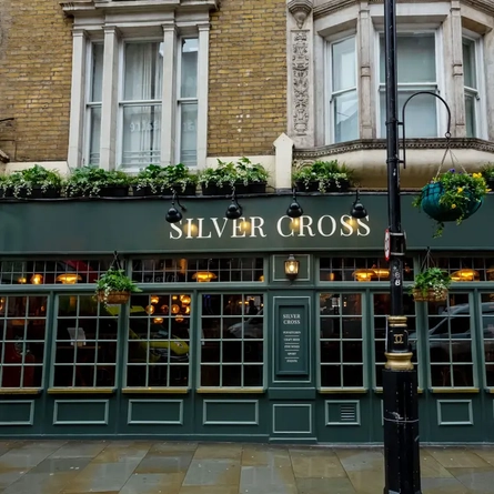 Exterior of the venue with the pub name on show.