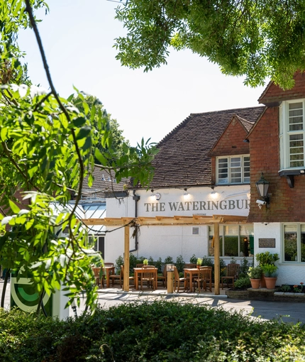 The outside of the Wateringbury.