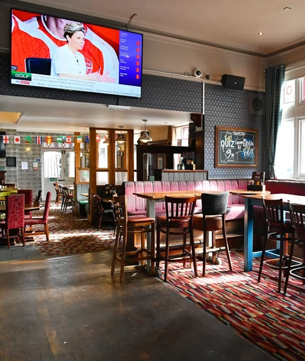 interior seating area