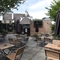 Beer garden outside a pub