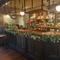 interior bar area of a pub decorated for christmas