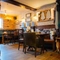 interior restaurant and seating area
