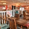 interior restaurant and seating area