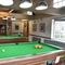 interior of the pub with pool tables