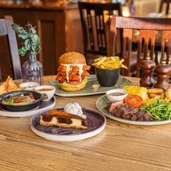 A group image of the specials served on the Summer Community Pubs with Food menu.