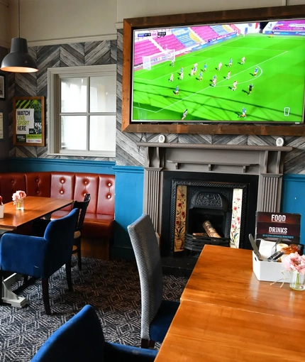 interior seating area