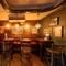 Internal seating area in a pub restaurant