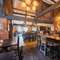 The bar and interior restaurant seating area at The Belfry in Beighton.