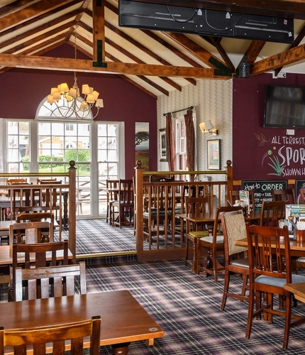 interior seating area