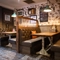 internal seating area