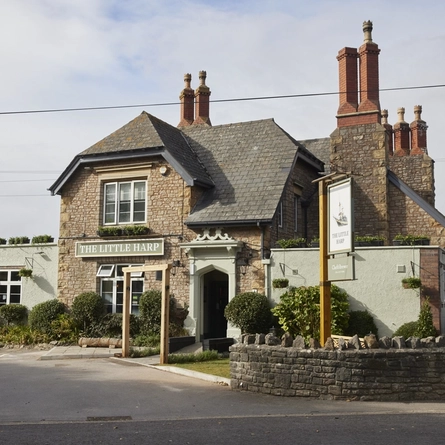 The exterior of the venue
