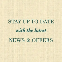 Stay up to date with the latest news & offers