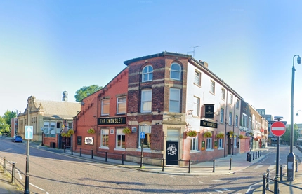 The exterior facade of the Knowsley.