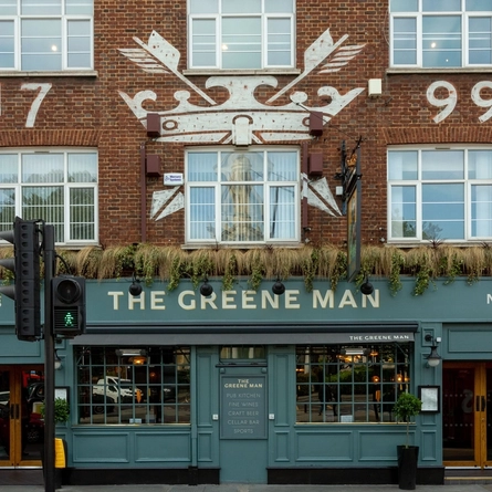 External view of a pub entrance