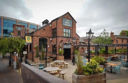 The exterior of the Malt House