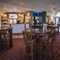 interior of restaurant and seating area