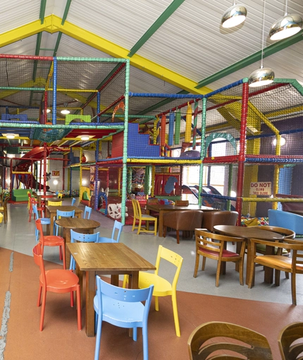 Play area in a pub