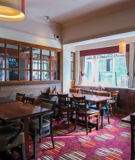 interior of the restaurant