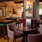 The interior restaurant and seating area at the Apple Tree.