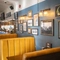 interior restaurant and seating area