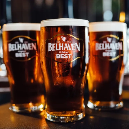 Pints of Belhaven Best