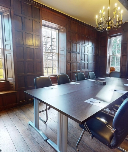 The function room of The Rothley Court Hotel.